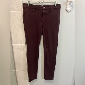 Maroon AE jeggings